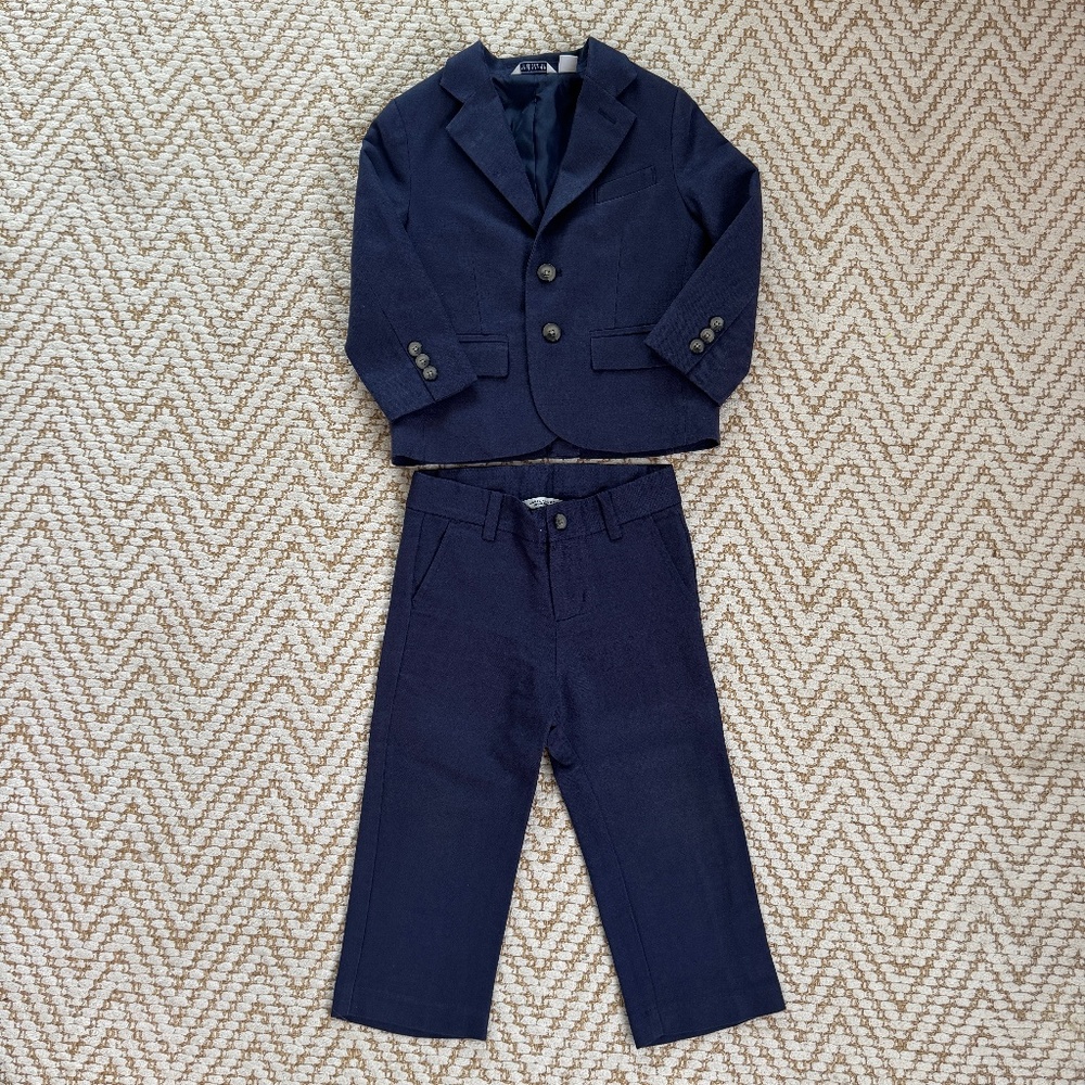 Janie and Jack, Linen cotton Blazer and matching pants, size 18-24